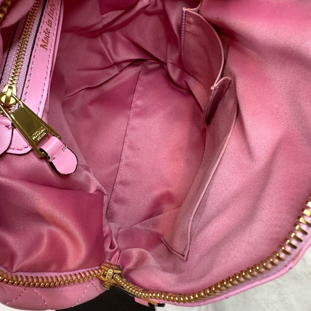 Moschino Pink Quilted Women's back Bag-with dust bag - Picture 15 of 16